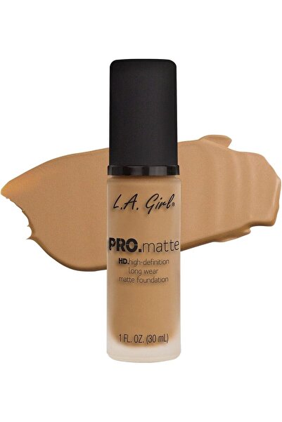L.A. Girl Pro Matte Long Wear Foundation - GLM675 Medium Beige