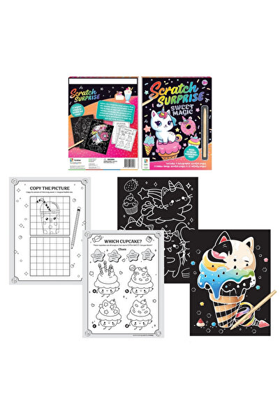 Hinkler Scratch Surprise Sweet Animals