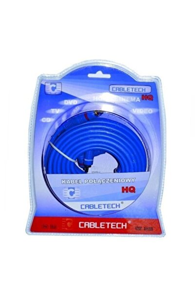 Cabletech Cablu RCA 2x2 tată-tată cu telecomandă
