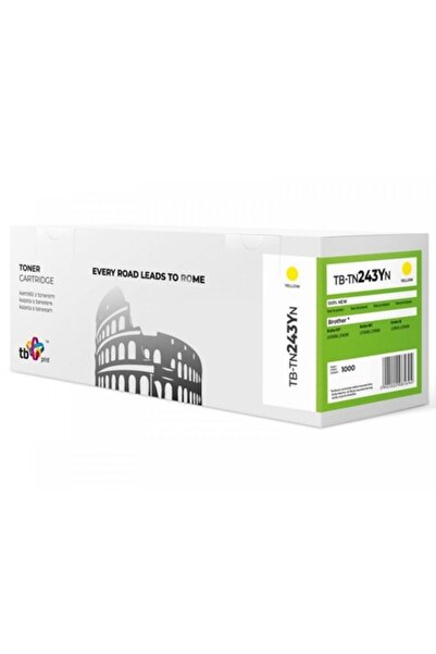 TB Print TN243Y Toner for Laser Printers, Yellow, 100% New