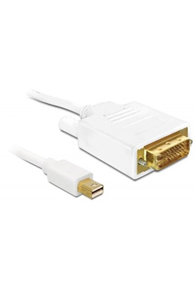 DELOCK Cablu, mini DisplayPort, DVI-D, 2 m, alb
