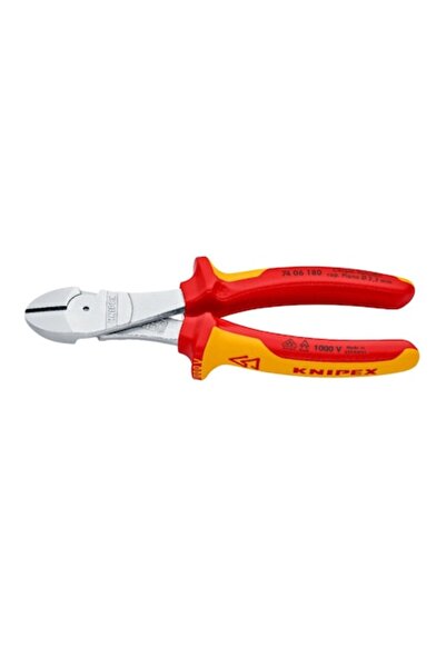 Knipex Clește cu tăiere laterală 180 mm VDE
