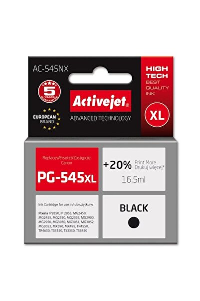 ActiveJet Ink Cartridge, Replacement PG-545XL, 16.5ml, Black