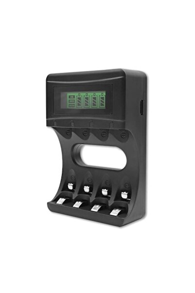 Qoltec Încărcător pentru baterii Ni-MH R03 AAA R6 AA