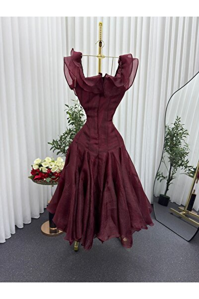 ADORA Evening dress, Jazar fabric, shiny (please choose your size carefully t...