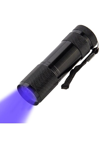 Yıldızan Storesellm UV LED El Feneri | 9 LED, 395nm | Leke Dedektörü, İdrar v...