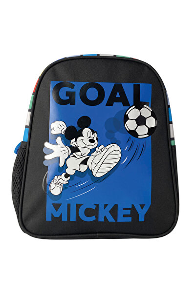 PIGNA Мини раница за детска градина Мики Маус Черна гол