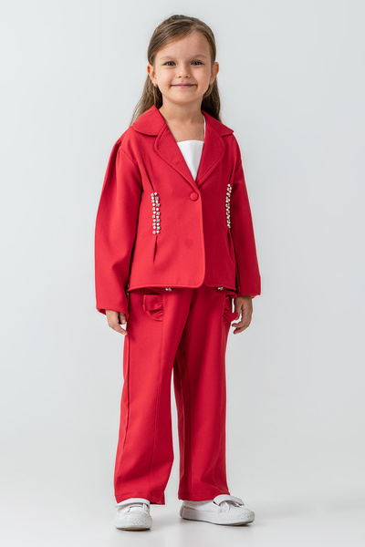 kinderos Pearl Stone Jacketed Girl's 3-Piece Set - 26K 2240
