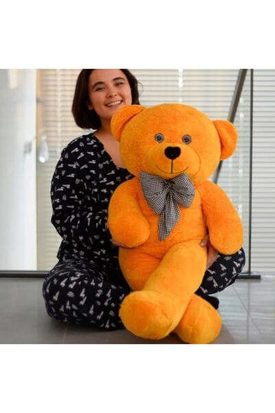 Nacario دمية دب عملاقة من NrcrioShop بطول 100 سم، مع ربطة عنق، وبري، ناعمة ول...