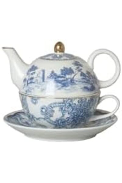 Nacario Nrcrioshop Art Florance Bone Single Teapot & Cup Set 1201248