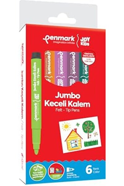 Nacario Nrcrioshop Super Washable Felt-Tip Pens 6-Pack 1201248