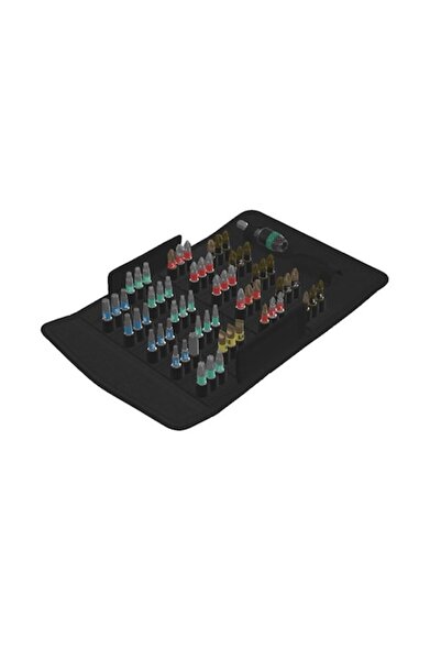 wera Set de biți 61 piese, 1/4'', multicolor