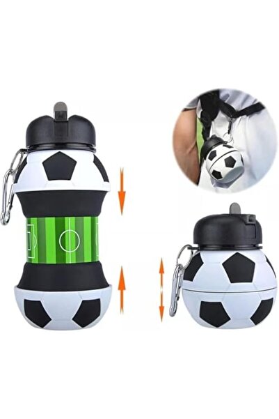 Nacario Nrcrioshop Collapsible Silicone Water Bottle, 550ml Foldable Water Bo...