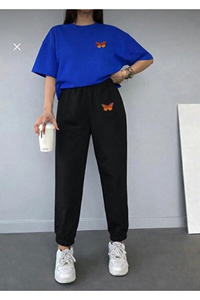 FAEL LİFE SET TRICOU ȘI PANTALONI DE TRENING PENTRU FEMEI/BAIATI, CU IMPRIMEU...