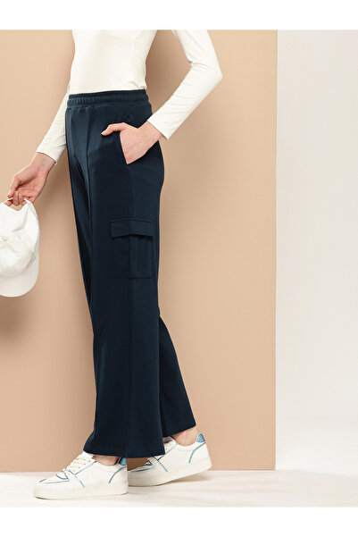 Dillinger By Styli Women Black Ultra Soft Drapey Cotton Extra Baggy Pants