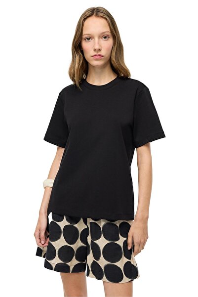 Perspective Makis black color comfortable fit crew neck sleeveless t-shirt