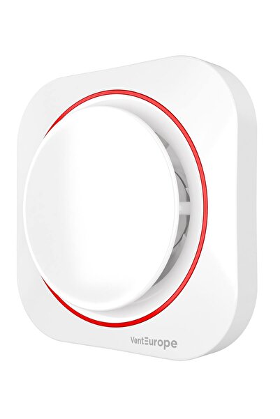 SeckinStore Round 100 Bd 10 cm Banyo Tuvalet Aspiratör Fanı - Kapaklı Damperl...