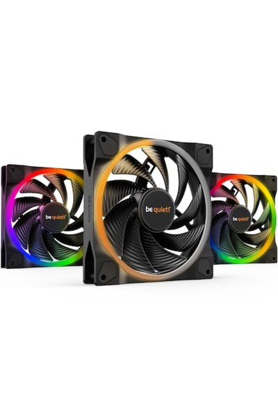 Be Quiet! LIGHT WINGS 140mm PWM high-speed Triple-Pack