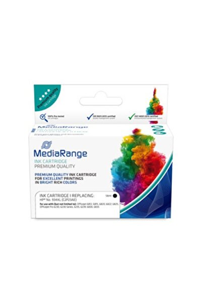 MediaRange Мастилена касета KMP, съвместима с MRHP934BKXL, черна