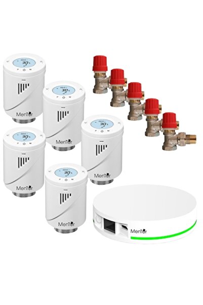 Mentor Kit de robinet termostatic Danfoss cu cap termostat inteligent