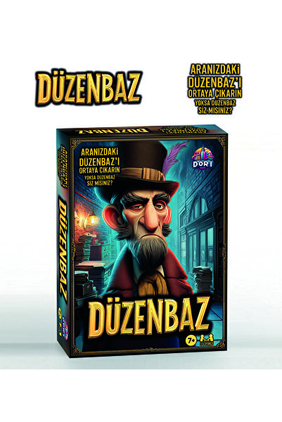 Dori Toys Düzenbaz arkadaşlarınız ve aileniz ile oynayabileceğiniz bluff ve k...