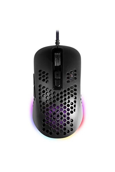 Defender Mouse de gaming cu USB, 12800 DPI, negru