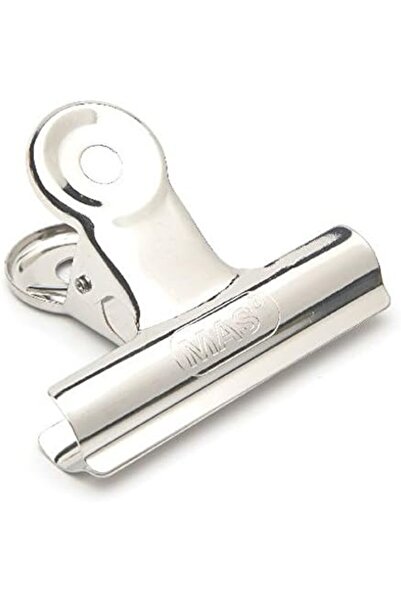 Nacario Nrcrioshop White Metal Clamp Spring Loaded 30 Millimeter, Box of 2 Do...