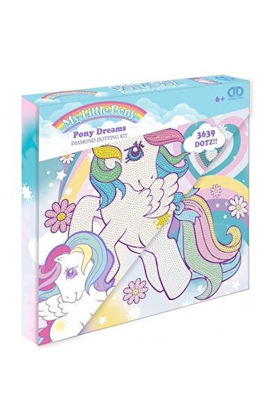 Dante Pictură cu diamant, Dante, My Little Pony, 28x28cm, multicoloră