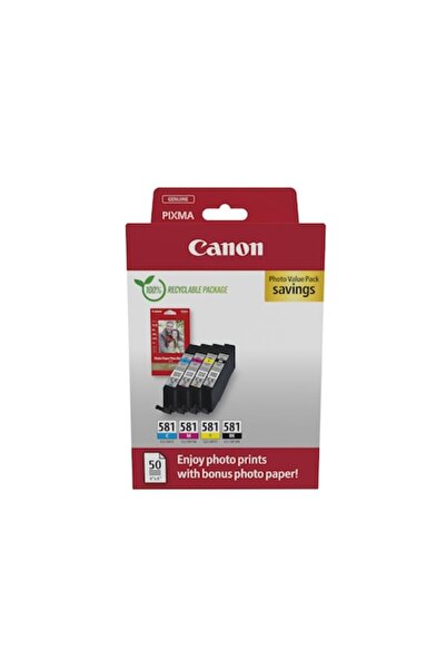 Canon Ink Cartridge Set 2106C006, Black/Cyan/Magenta/Yellow