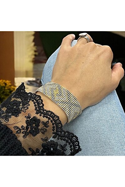 Ezera Brățară Helia pentru femei, țesută manual din mărgele Miyuki Sand