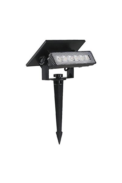 V-TAC Lampă solară LED 1.5W 3000K 2 în 1 cu suport de perete + țăruș de grădi...