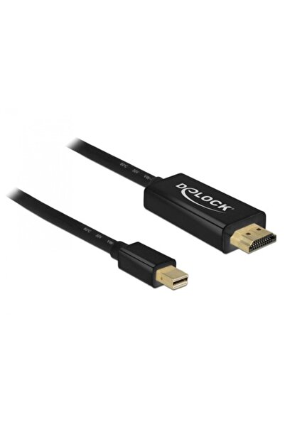 DELOCK Cablu Mini DisplayPort la HDMI Full HD 1m Negru