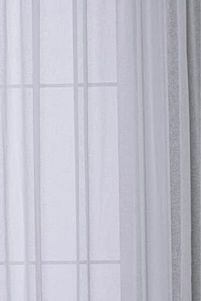 Nacario NrcrioShop Fabric Plus ستارة تول (أبيض بصري، 200 × 260) 1201248