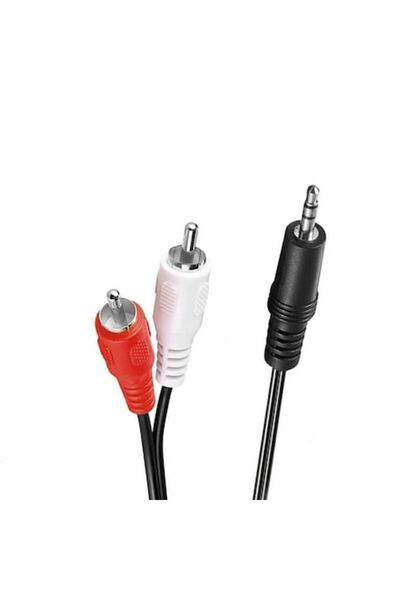 WDR Cablu jack stereo 3.5mm mascul la 2xRCA mascul, lungime 15 metri