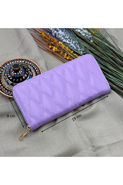 Womancraft Quilted Zippered Women's Wallet