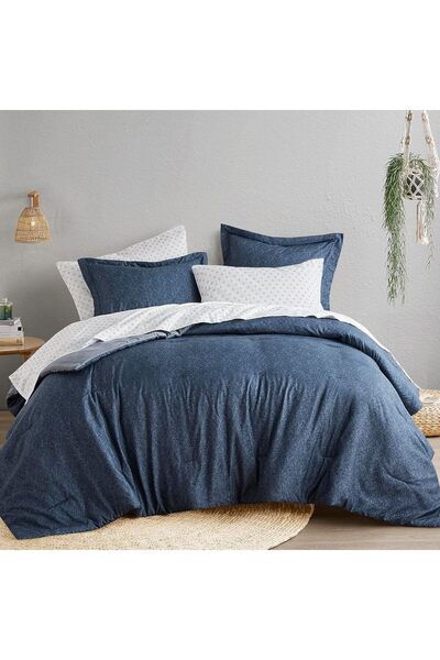 Nacario طقم NrcrioShop Spaces لحاف - 3 قطع (1 مايكروفايبر لحاف و2 غطاء) سرير ...