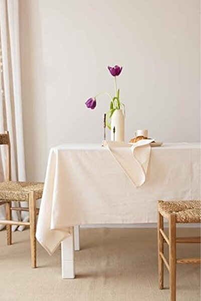 Nacario Nrcrioshop W Doku Organic Raw Tablecloth (140 X 220) 1201248