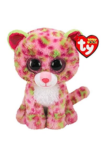 TY - Beanie Boos, Leopard Roz, 15 cm