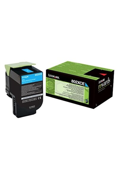 Lexmark Тонер 80C2XCE, циан