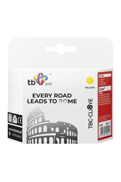 TB Print Cartuș de cerneală pentru Canon Pixma, TB Print, 14 ml, galben