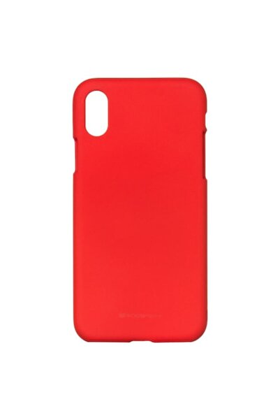 Mercury Goospery iPhone XS Max TPU Soft Feeling Case Red