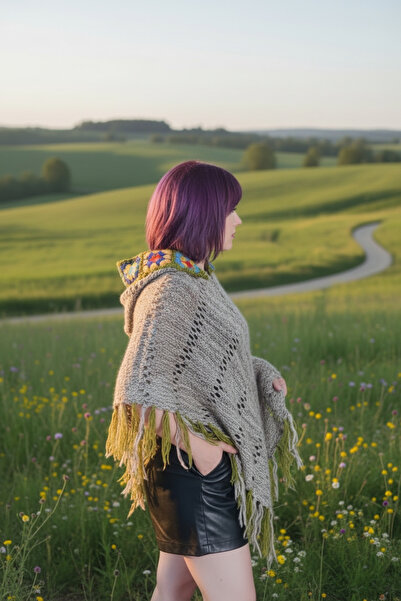 El örgüsü Ydr Design Poncho