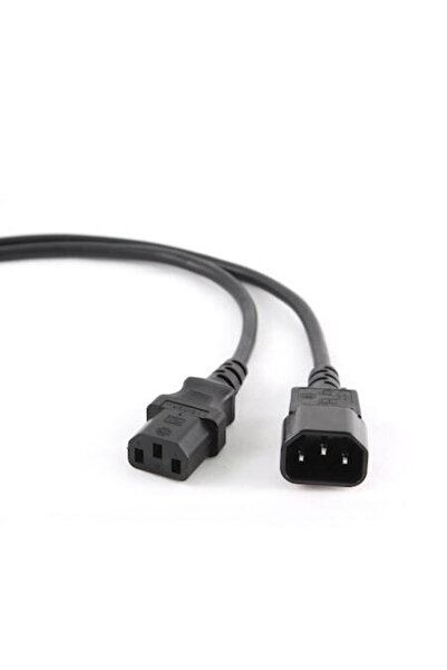Gembird Prelungitor cablu alimentare, 1,8 m, intrare C13, ieșire C14, 6 A, vr...