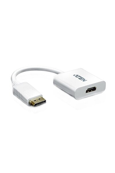 Aten Adaptor DisplayPort la HDMI, ATEN, 0,15 m, alb