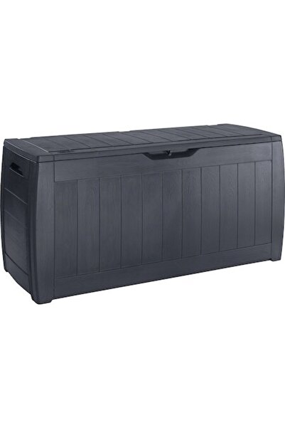 Keter Hollywood Garden Storage Box, 270L, Graphite