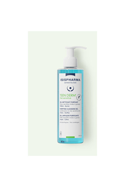 ISISPHARMA Teen Derm Hypoallergenic Purifying Facial Cleansing Gel for Oily &...