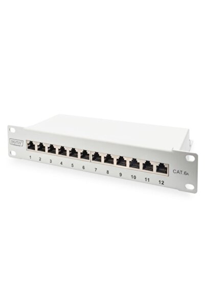 Digitus Πίνακας σύνδεσης 12 θυρών 1U Γκρι