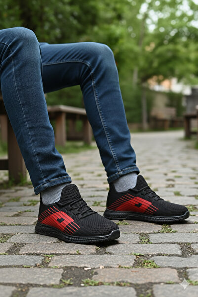 Deniz Terlik Men's Lightweight Comfortable Daily Walking Sports Shoes |   Sne...