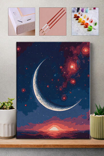 Carmen Sayılarla Boyama Seti - Kozmik Gökyüzü