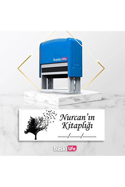 Baskı Life Pro Otomatik Kaşe Kitap Mührü Kitap Kaşesi 562